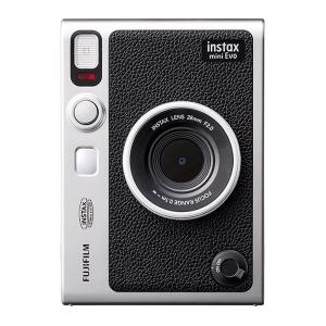 チェキ instax mini Evo BLACK ブラック ハイブリッドインスタントカメラ 本体 富士フイルム｜y-sharaku