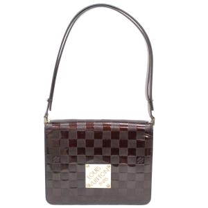 本物 ルイヴィトン LOUIS VUITTON LV キャバレー ダミエ ヴェルニ