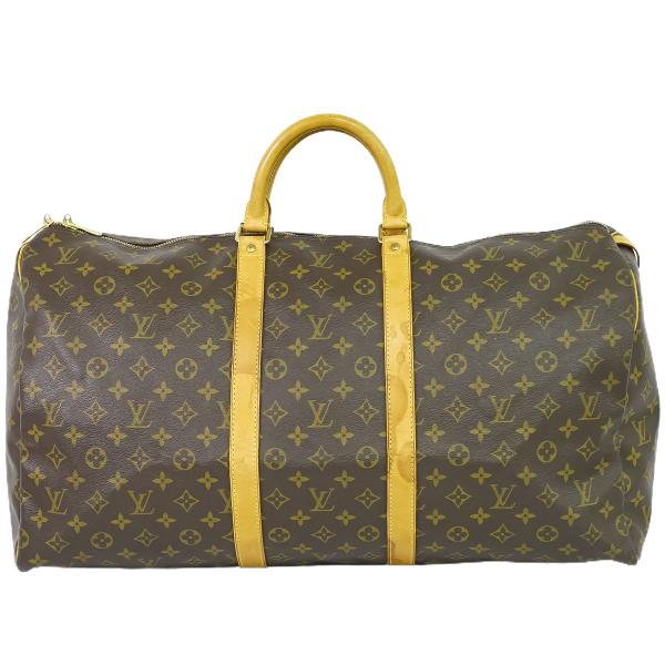 本物 ルイヴィトン LOUIS VUITTON LV キーポル 55 モノグラム ボストンバッグ ハ...