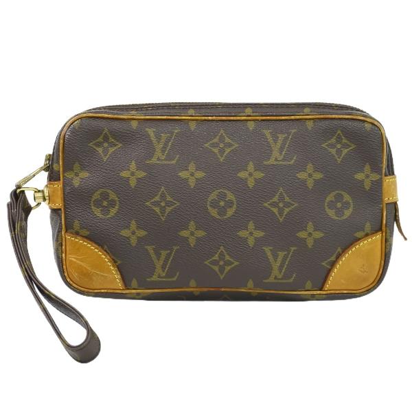 本物 ルイヴィトン LOUIS VUITTON LV マルリードラゴンヌ PM モノグラム クラッチ...