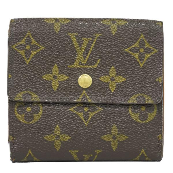 本物 ルイヴィトン LOUIS VUITTON LV ポルトモネビエカルトクレディ モノグラム 折財...