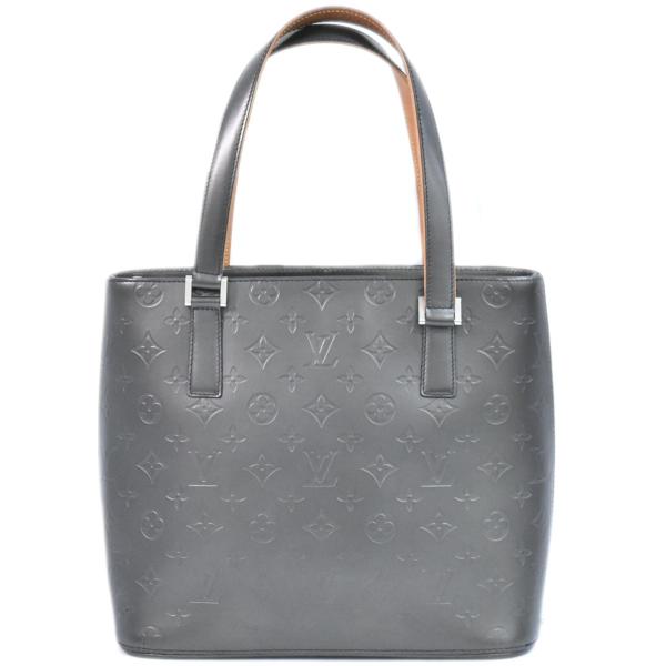 本物 ルイヴィトン LOUIS VUITTON LV ストックトン モノグラムマット レザー トート...