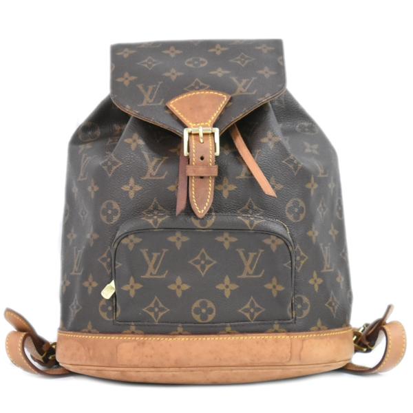 本物 ルイヴィトン LOUIS VUITTON LV モンスリ MM リュックサック バックパック ...