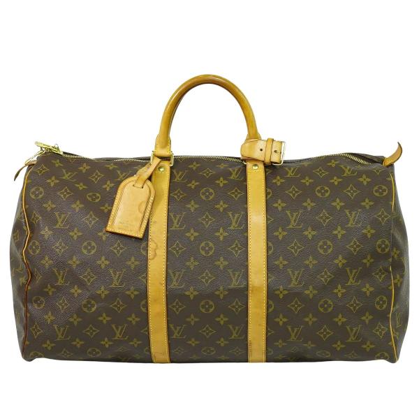 本物 ルイヴィトン LOUIS VUITTON LV キーポル 50 モノグラム ボストンバッグ ハ...