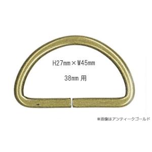 Dカン　38mm用　4個入　アンティークゴールド　AK-6-38AG