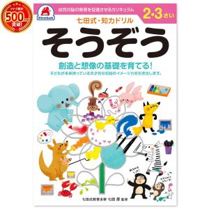 七田式・知力ドリル 2歳,3歳 そうぞう プリント 子供 幼児 知育 教育 勉強 学習 右脳 左脳 幼稚園 小学校 入園 入学 お祝い プレゼント 準備｜y-silverback