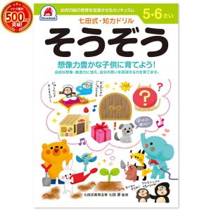 七田式・知力ドリル 5歳 6歳 そうぞう プリント 子供 幼児 知育 教育 勉強 学習 右脳 左脳 幼稚園 小学校 入園 入学 お祝い プレゼント 準備｜y-silverback