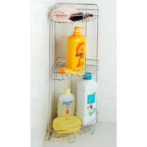 バスコーナー ラック ３段 シャンプーラック バスラック ステンレス 浴室 石鹸ラック 収納 ポイン...