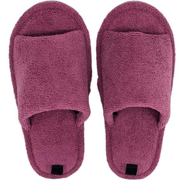 湯上り タオル スリッパ ピンク Mサイズ 洗える 足ふき バスマット お風呂 吸水 室内履き ルー...