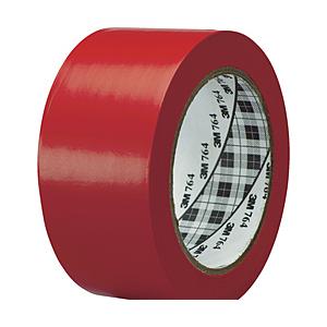 3Mジャパン ３Ｍ　ラインテープ　７６４　赤　５０．８ｍｍ×３２．９ｍ   764 RED 50X3...