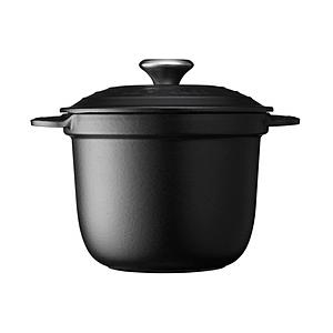 LECREUSET ココット・エブリィ 18 マットブラック  マットブラック 2111018000...