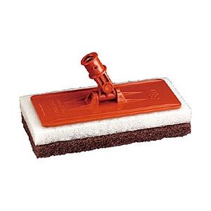 3Mジャパン 3M パッドホルダー NO.6472 95×227mm 茶・白パッド各1枚付属