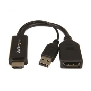 STARTECH HD2DP  ［HDMI（オス）→ DisplayPort（メス）］変換アダプター...