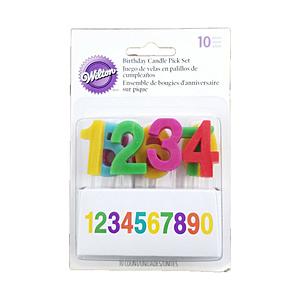 WILTON キャンドルピック ナンバーズ 2811-701 [振込不可]