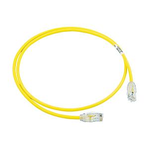 パンドウイット パンドウイット　カテゴリ6A細径パッチコード　2m　黄　UTP28X2MYL