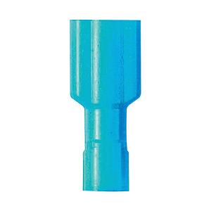 パンドウイット　圧着端子　ディスコグリップタイプ　メス型ディスコネクト　プレミアムナイロン完全絶縁／...