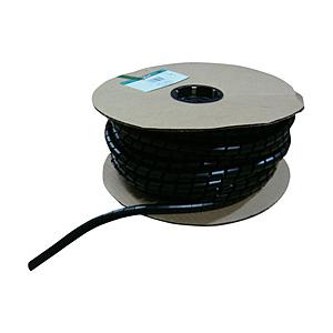 パンドウイット スパイラルラッピング 耐候性ポリプロピレン 黒 T38PC0