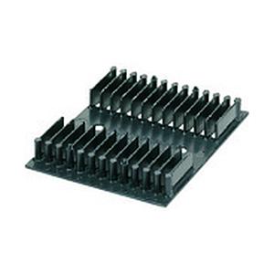 パンドウイット パンドウイット　光ファイバーエンクロージャー用単芯・テープ用融着スリーブホルダー　２...