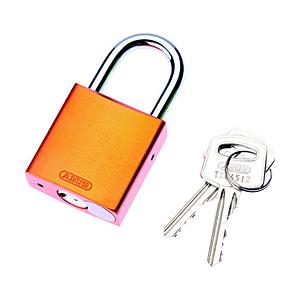 パンドウイット パンドウイット　ロックアウト用ハイセキュリティパドロック　オレンジ PSL-7OR