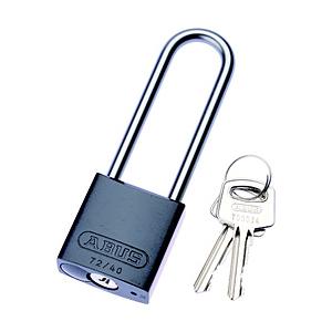 パンドウイット パンドウイット　ロックアウト用ハイセキュリティパドロック　黒 PSL-7BL-LS