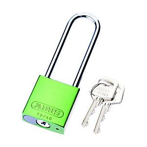 パンドウイット パンドウイット　ロックアウト用ハイセキュリティパドロック　緑 PSL-7GR-LS