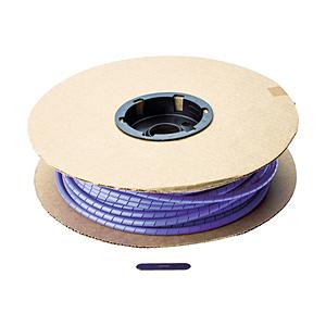 パンドウイット パンドウイット　スパイラルラッピング　ポリエチレン　紫   T50F-C7