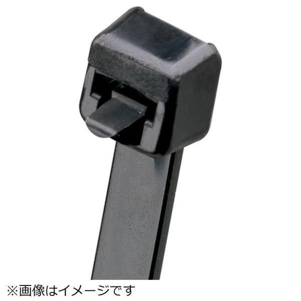 パンドウイット パンドウイット　リリースタイ　取り外し可能ナイロン結束バンド　耐候性黒　２５０本