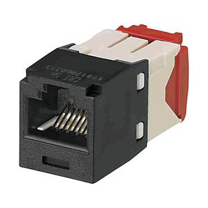 パンドウイット パンドウイット カテゴリ5E RJ45モジュラージャック UTP TGタイプ 黒 CJ5E88TGBL CJ5E88TGBL