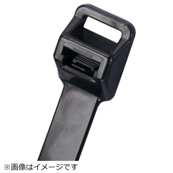 パンドウイット パンドウイット　リリースタイ　取り外し可能ナイロン結束バンド　耐候性黒　２５本入