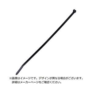 パンドウイット パンドウイット　ステンレス爪ロック式ナイロン結束バンド　耐熱性黒　幅2．4mm　長さ...