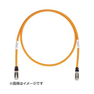 パンドウイット パンドウイット　ＣＡＴ６Ａ／ＣＡＴ６　シールドパッチコード　２ｍ　オレンジ   ST...