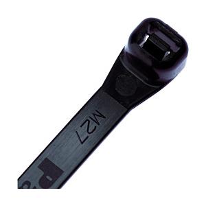 パンドウイット スーパーグリップナイロン結束バンド 耐候性黒 PLT450B