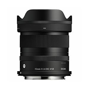 SIGMA(シグマ) カメラレンズ 15mm F1.4 DC Contemporary    ［キヤ...