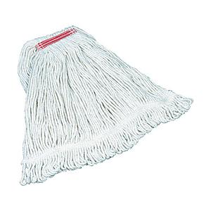 ニューウェルラバーメイド社 ラバーメイド　スーパースティッチ・コットンモップ　ホワイト　D11306...