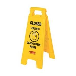 ニューウェルラバーメイド社 ラバーメイド　フロアセーフティサイン　イエロー　61127804