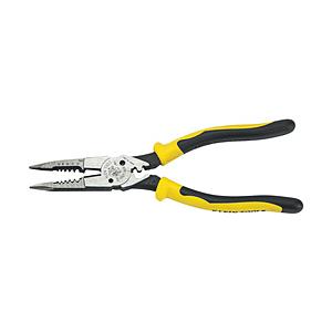 KLEIN ＫＬＥＩＮ　ロングノーズプライヤー　コンフォートハンドル　圧着機能付　２２０ｍｍ   J...