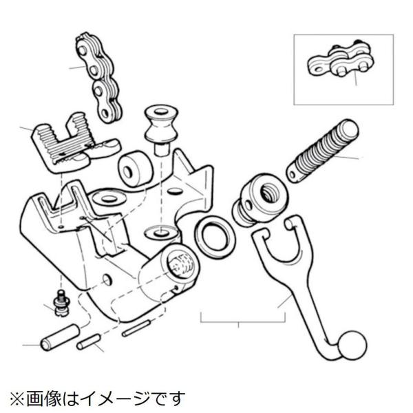 RIDGE RIDGE E−2780 チェーンアッセン F／BC−410 41055