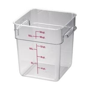 キャンブロ社 キャンブロ 角型フードコンテナークリアー 18SFSCW ＜AHC03018＞