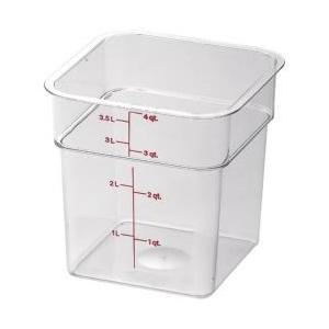 キャンブロ社 キャンブロ 角型フードコンテナークリアー 4SFSCW ＜AHC03004＞