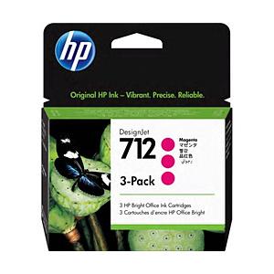 hp(エイチピー) 純正プリンターインク HP712 マゼンタ 29mlx3 3ED78A