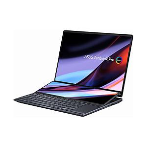 ノートパソコン Zenbook Pro 14 Duo OLED テックブラック UX8402ZA-M3033W ［14.5型 /Windows11 Home /intel Core i7 /メモリ：16GB /SSD：512GB /WPS Office…