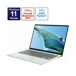 ノートパソコン Zenbook S 13 OLED アクアセラドン UM5302TA-LX444WS...