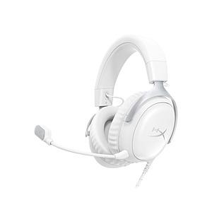 HYPERX BS7C1AA ゲーミングヘッドセット Cloud III ホワイト ［φ3.5mmミ...