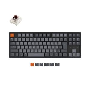 K8 RGBライト 茶軸 テンキーレス Keychron