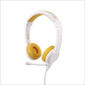 ONANOFF ヘッドホン  イエロー BuddyPhones-School+YELLOW ［マイク対応 /φ3.5mm ミニプラグ］