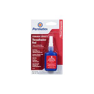 パーマテックス 高強度スレッドロッカー 10ml  赤 PTX26210