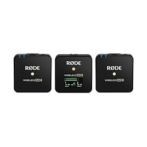 RODE ワイヤレスマイクシステム Wireless GO II（ワイヤレス ゴー II  