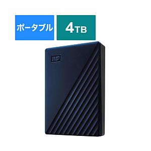 Western Digital WDBA2F0040BBL-JESE ［ポータブル型 /4TB］ 外...