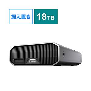 SANDISKPROFESSIONAL SDPHG1H-018T-SBAAD 外付けHDD Thun...