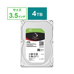 Seagate 内蔵HDD IronWolf Pro ST4000NE001 バルク品